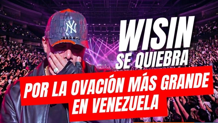 OVACIÓN HISTÓRICA para WISIN en Caracas