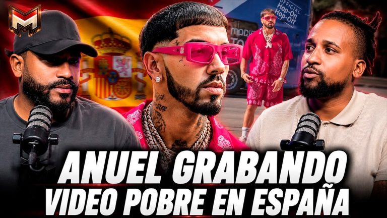 ANUEL AA PASANDO VERGUENZA GRABANDO VÍDEOS POBRES EN ESPAÑA !