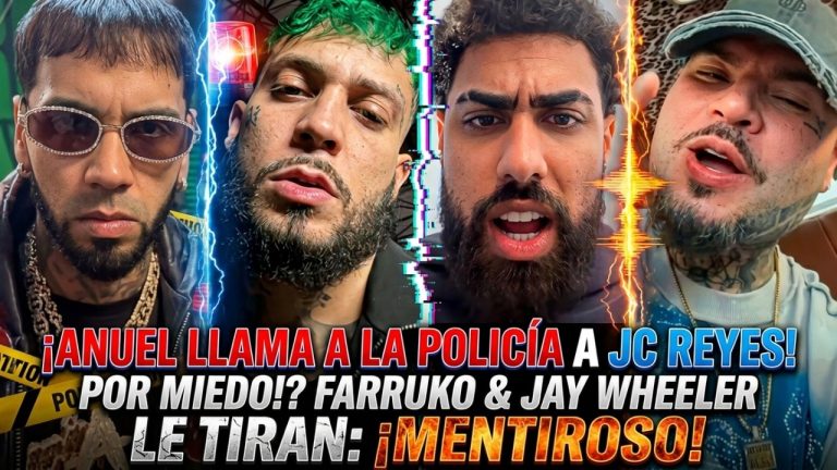 ANUEL LE LLAMA POLICIA A JC REYES POR MIEDO!? JAY WHEELER Y FARRUKO LE TIRAN ANUEL “MENTIROSO”