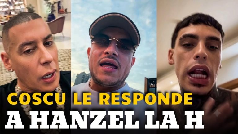 COSCULLUELA AMENAZA A HANZEL LA H “TE VOY A BARRER” | LUAR LA L REACCIONA