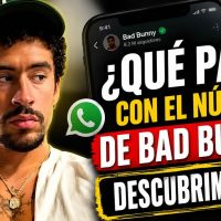 Descubrí algo raro sobre el número de Bad Bunny que nadie tiene