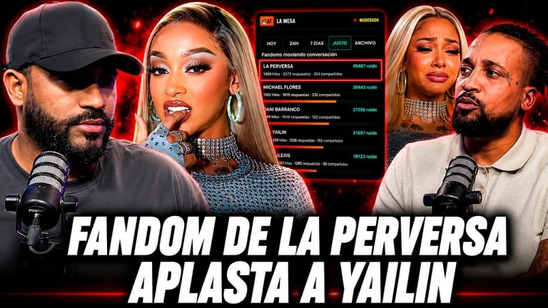FANDOM DE LA PERVERSA APLASTA A YAILIN EN PREMIOS HEAT !