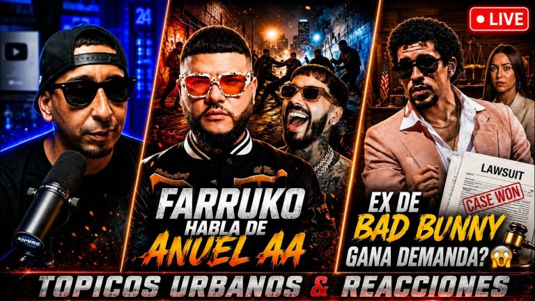 FARRUKO Habla de ANUEL AA 😱 | EX de BAD BUNNY Gano DEMANDA? 💰 | REACCIONES LIVE 🔴