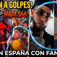¡HADES66 Y LUAR LA L SE LIAN A GOLPES EN ESPAÑA CON FANS!