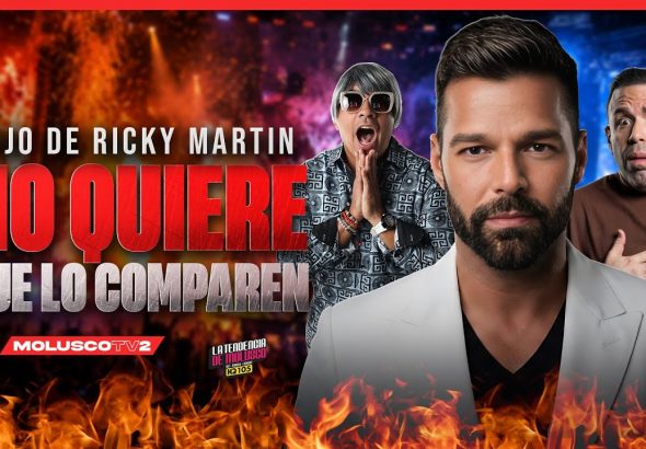 Hijo de Ricky Martín no quiere que lo comparen