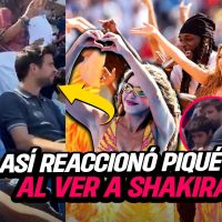 Hijos de Shakira le Cantan Dai Dai a Piqué en su Cara y se Muestra Incómodo