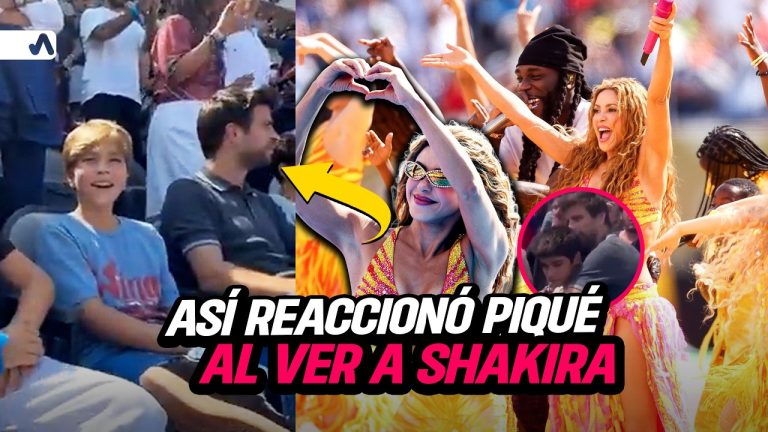 Hijos de Shakira le Cantan Dai Dai a Piqué en su Cara y se Muestra Incómodo