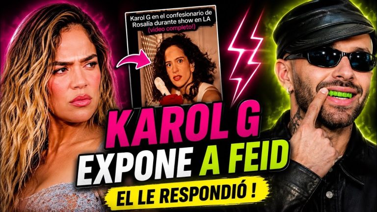 KAROL G expone a FEID ! Y EL YA LE RESPONDIÓ MAL NOVIO #karolg #rosalia #feid #anuelaa Nany Figueroa 13 😜  K