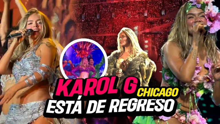 La espera terminó: Así fue el concierto de Karol G en Chicago
