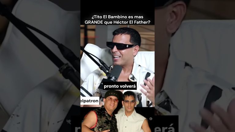 ¿Tito El Bambino es mas GRANDE que Héctor El Father? #titoelbambino #hectorelfather #trapmusic #trap