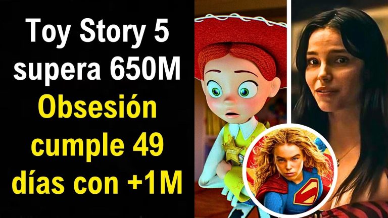 Toy Story 5 SUPERA a Justice League, Supergirl sigue volando BAJO, Obsesión VENCE a Michael