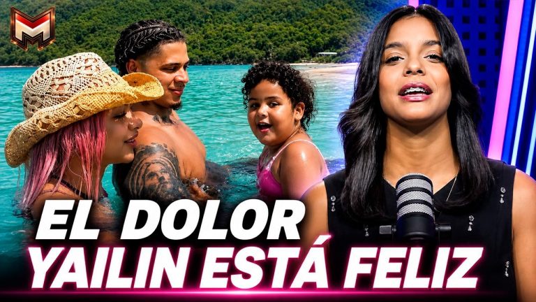 YAILIN SE VE FELIZ DISFRUTANDO DE SU NUEVO AMOR !
