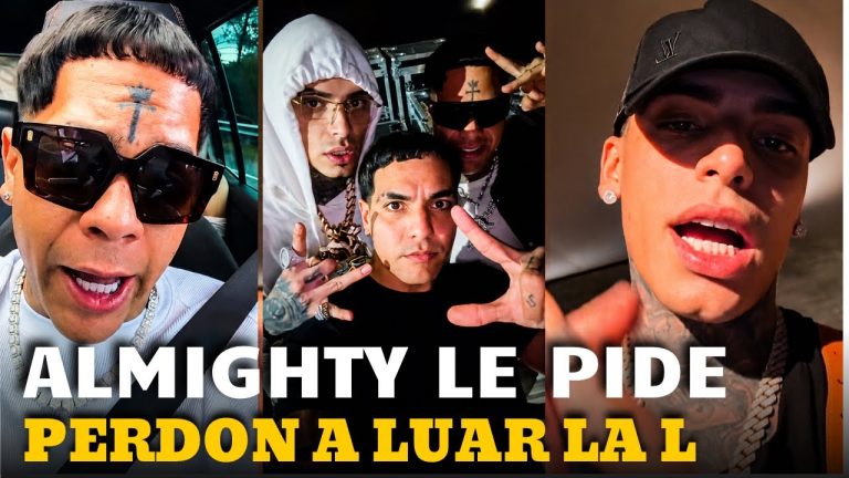ALMIGHTY SE DISCULPA CON LUAR LA L POR LO QUE DIJO DE COSULLUELA “ARREGLAR”