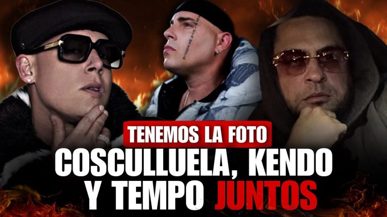APARECE LA FOTO QUE REVELA LA VERDAD DE LA HISTORIA ENTRE COSCULLUELA, KENDO Y TEMPO