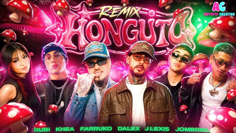 Dalex, Farruko, KHEA, Jombriel ft. JLexis, Rubí – Honguito Remix (Video Oficial)