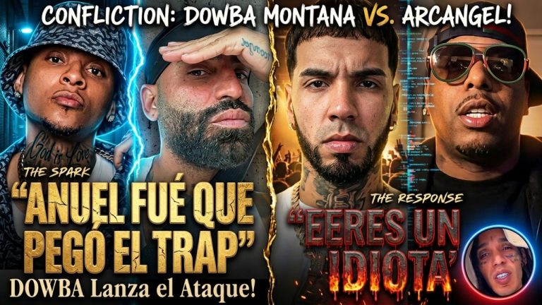 DOWBA MONTANA LE TIRA A ARCANGEL “ANUEL FUÉ QUE PEGÓ EL TRAP” ARCANGEL RESPONDE “ERES UN IDIOTA”