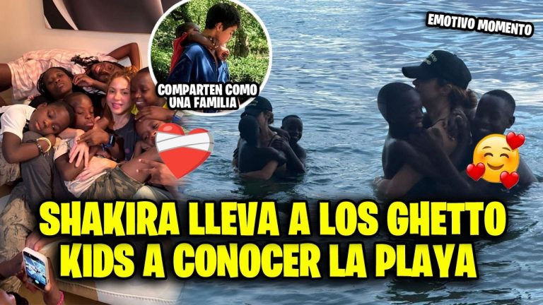 El conmovedor gesto de Shakira con los Ghetto Kids antes de despedirse de ellos