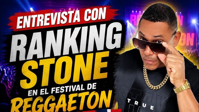 Entrevista exclusiva con Ranking Stone en festival del Reggaeton en Bani