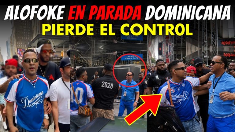🚨UN LIO FEO! ALOFOKE PIERDE EL CONTR0L EN LA PARADA DOMINICANA DE NUEVA YORK