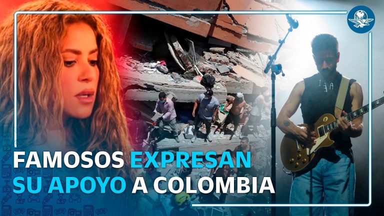 “Fuerza, Colombia”: Shakira, Maluma y más famosos reaccionan al terremoto de 7.4