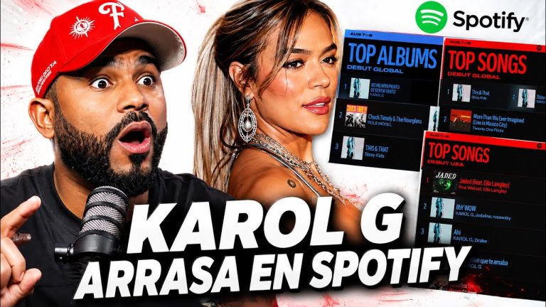 KAROL G ARRASA EN LOS CHARTS GLOBALES CON SU NUEVO ÁLBUM !