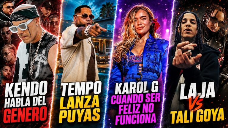 KENDO KAPONI Habla COSCU y del Genero | TEMPO Lanza Puyas | KAROL G No Funciona? | LAJA Vs TALI GOYA
