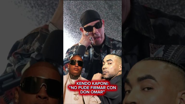 Por esta razón KENDO no pudo firmar con DON OMAR
