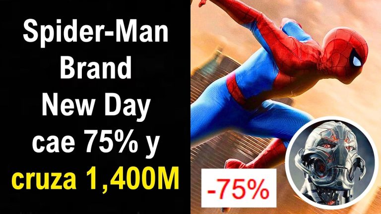 Spider-Man Brand New Day SUPERA a Avengers Age of Ultron y CRUZA 1,400M aun con caídas en Taquilla.