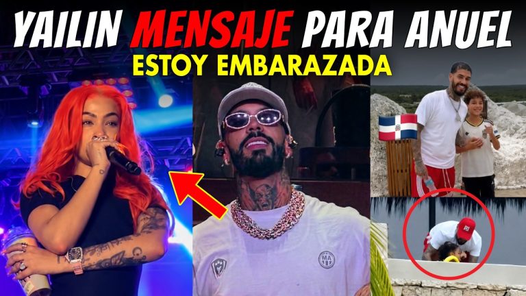 YAILIN LE MANDA MENSAJE A ANUEL EN REPUBLICA DOMINICANA CON SU HIJA Y EMBARAZADA