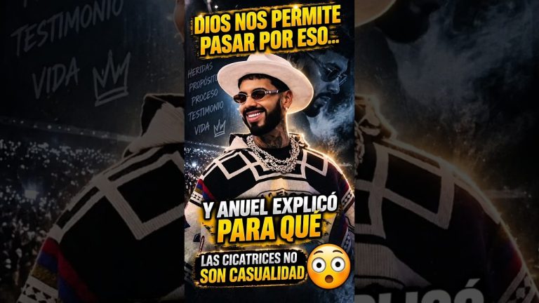 Anuel AA: "Dios permite que pasemos por eso para que las cicatrices nos conviertan en guerreros"
