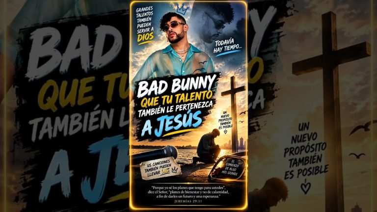 Bad Bunny: ¿Y si Dios tiene OTRO propósito para él? El mensaje de un profeta