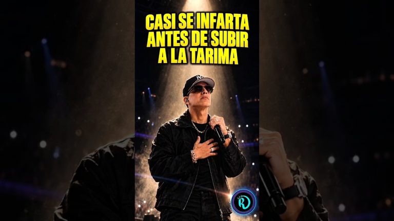 Daddy Yankee casi se infarta antes de subir a la tarima y le hace una promesa a Dios