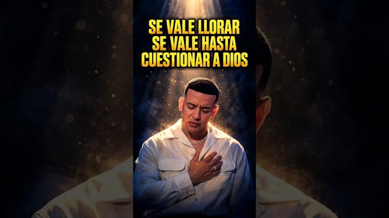 Daddy Yankee: "Se vale llorar, se vale hasta cuestionar a Dios" — el mensaje que muchos necesitaban