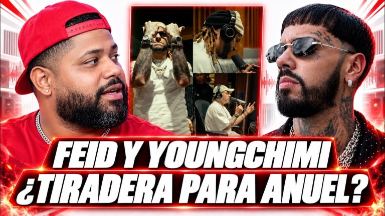FEID Y YOUVNGCHIMI GRABANDO TIRADERA PARA ANUEL AA ?