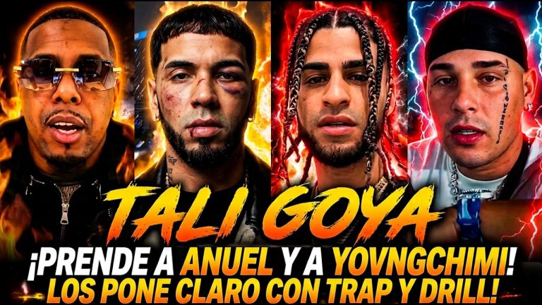 FUERTE: TALI GOYA PRENDE A ANUEL Y A YOVNGCHIMI Y LOS PONE CLARO CON EL TRAP Y EL DRILL – KENDO