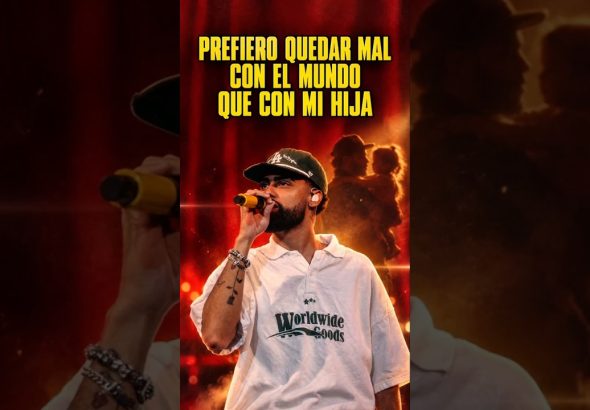 Jay Wheeler: “Prefiero quedar mal con el mundo que con mi hija”
