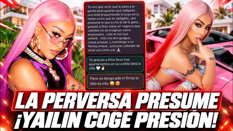 LA PERVERSA PRESUME SUS PROPIEDADES Y YALIN COJE LA PRESIÓN !