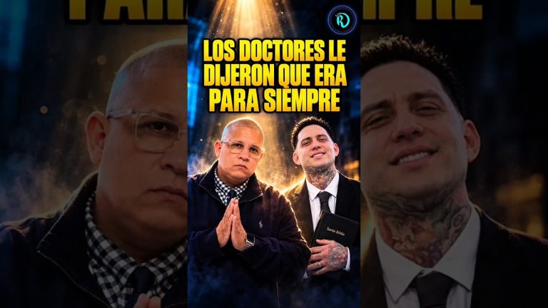 LaryOver mirando a cámara: “Los doctores decían que era para siempre, y Jesús cambió mi vida” 😳