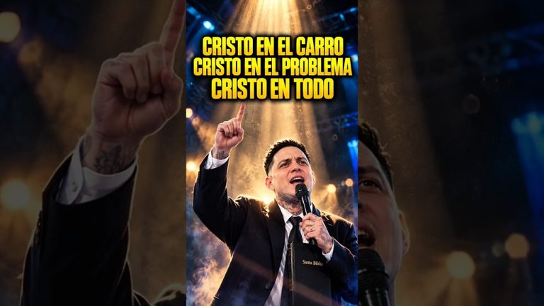 LaryOver predicando: “Cristo cuando te levantas, Cristo en el trabajo, Cristo en el problema” 🔥