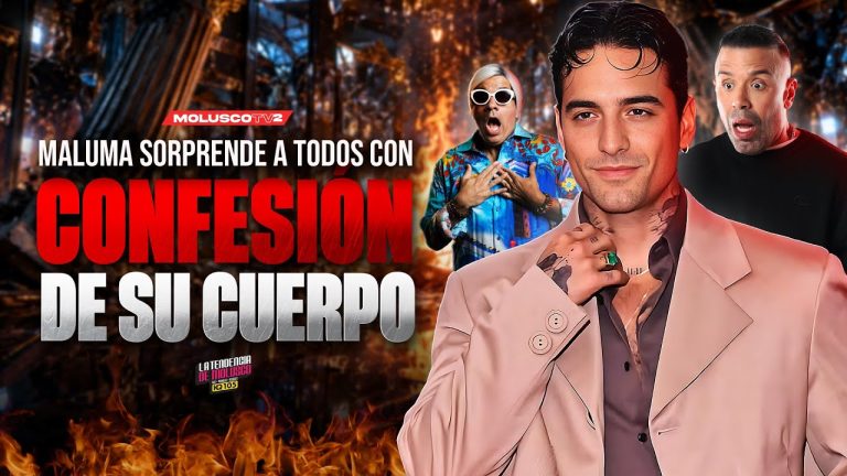 MALUMA SORPRENDE CON CONFESIÓN SOBRE SU CUERPO Y ROMPE EN LLANTO FRENTE A TODOS