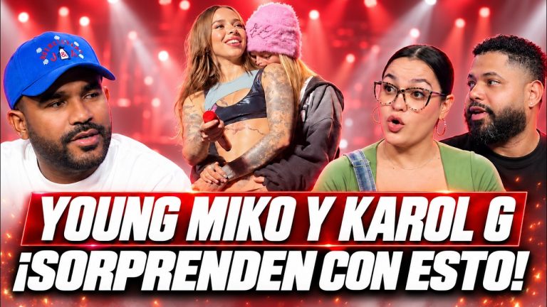 YOUNG MIKO Y KAROL G SORPRENDE AL MUNDO ¿SON PAREJA?