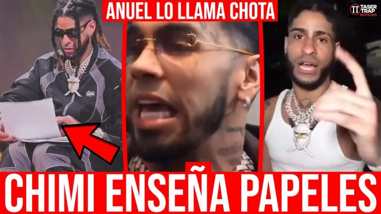 YOVNGCHIMI ENSEÑA SUS PAPELES Y ANUEL DICE QUE ES CHOTA